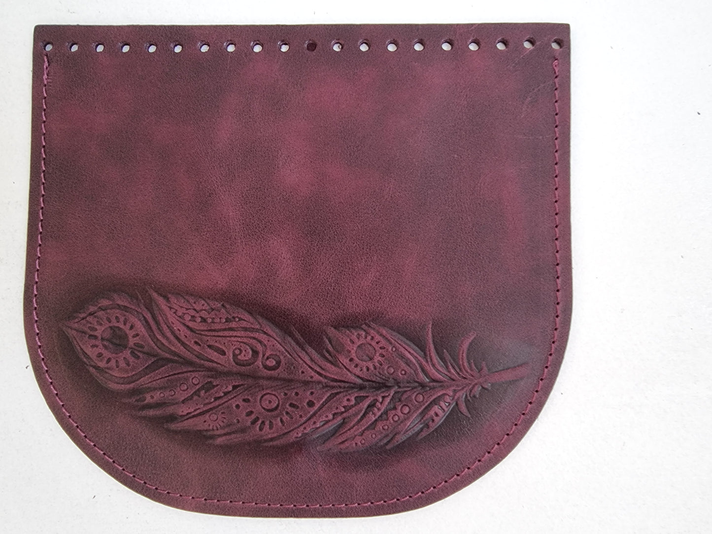 Burgundy Flaps
