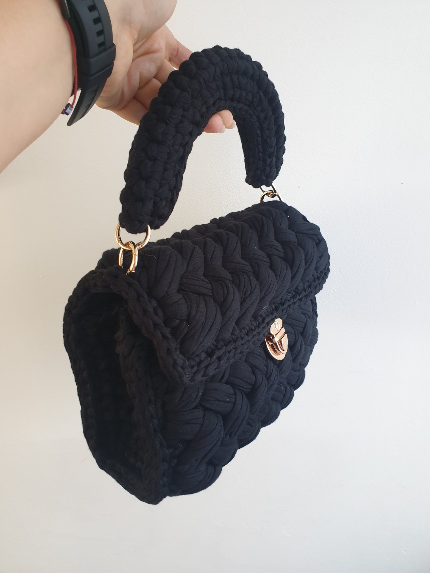 Black purse