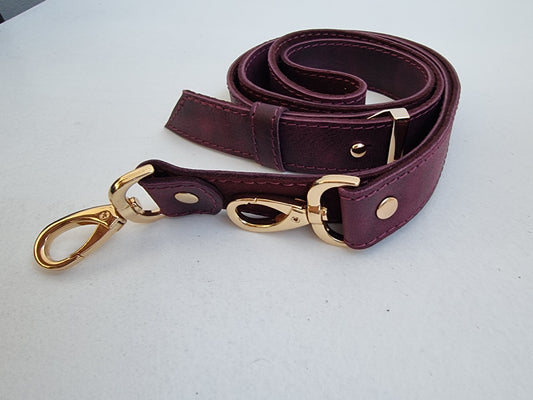 Burgundy belt (loop)