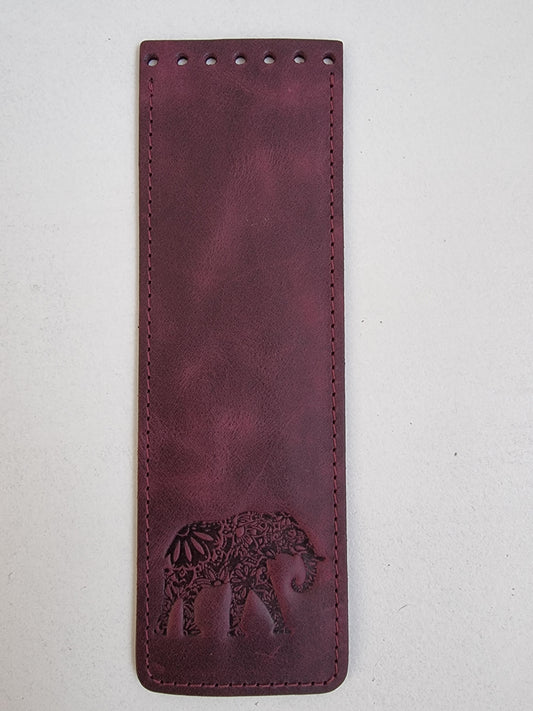 Burgundy narrow flap