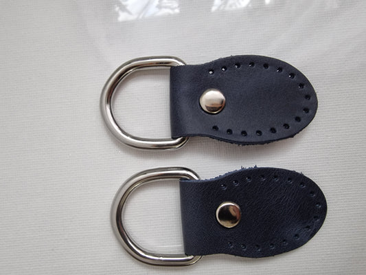 Navy blue loops