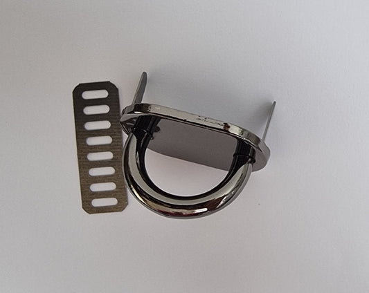 Rectangle Ring  Buckles Bag