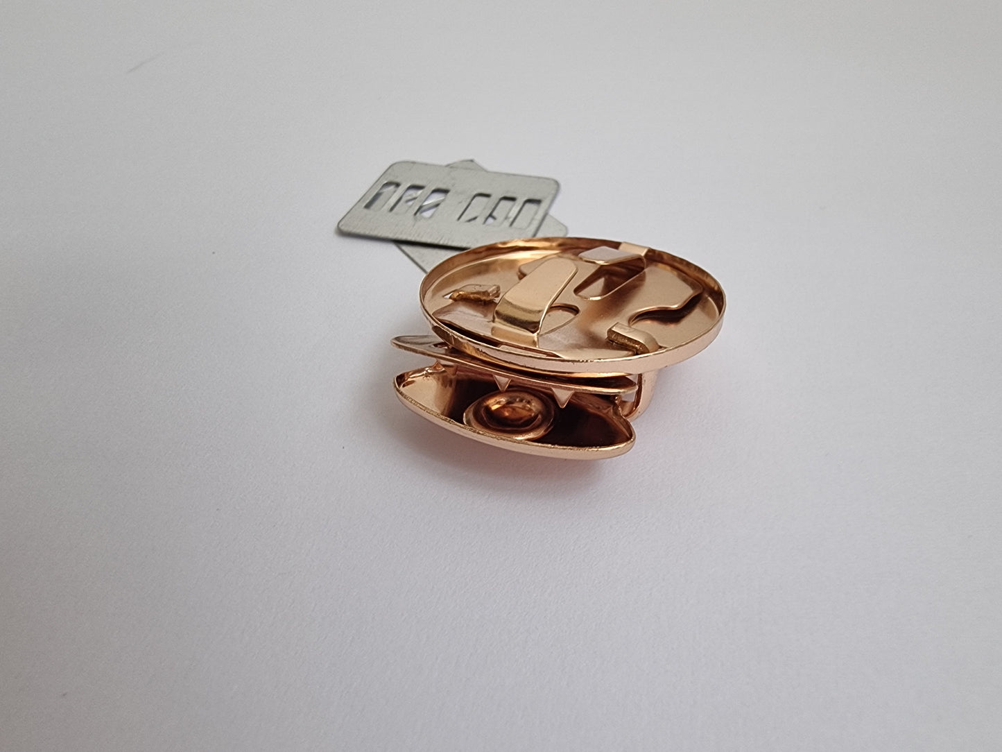 Golden-Tone Metal Lock Clasps