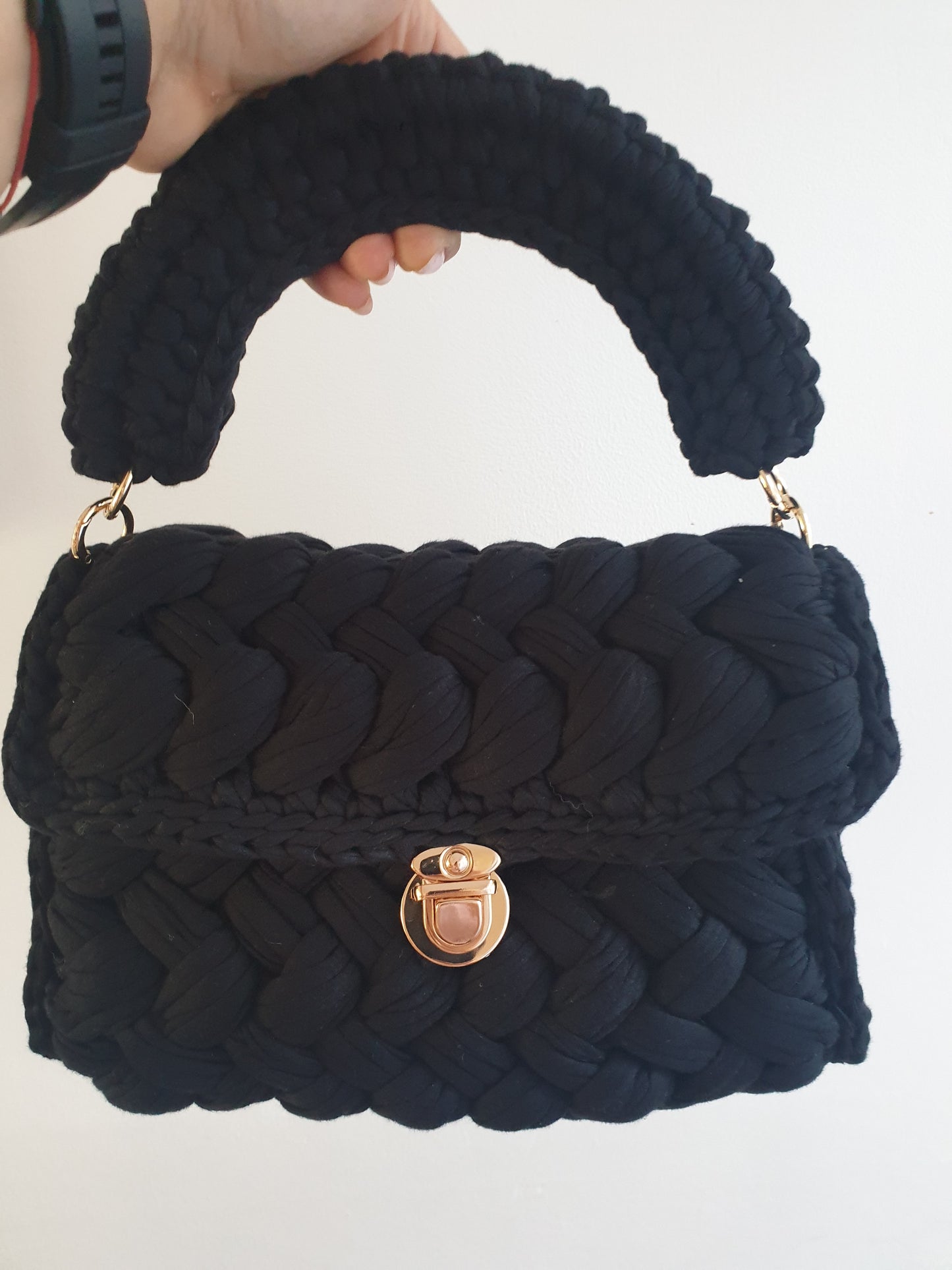 Black purse